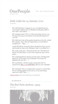 Mobile Screenshot of onepeople.org